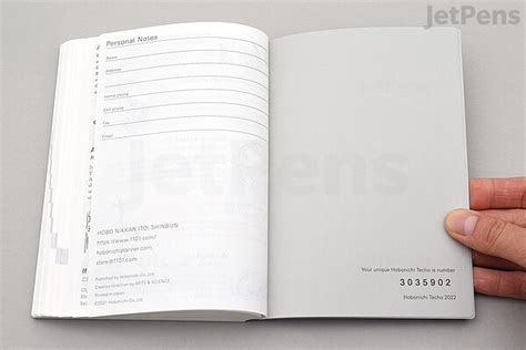 hobonichi 2022 english.